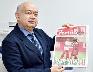 Jornalista Nilton Santos, do Jornal Portão 8 