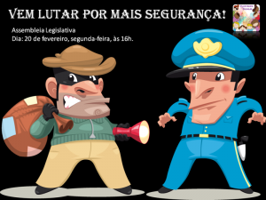 audiência pública na assembleia legislativa do rs discute a criminalidade e ações de segurança