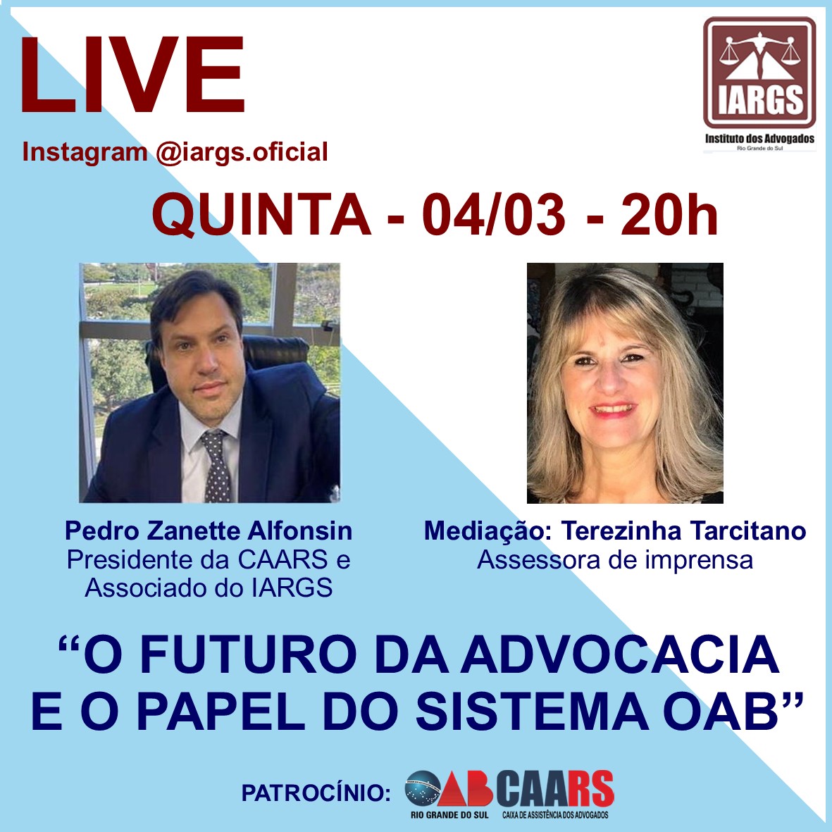 Live Dr Pedro Alfonsin- 4 de março