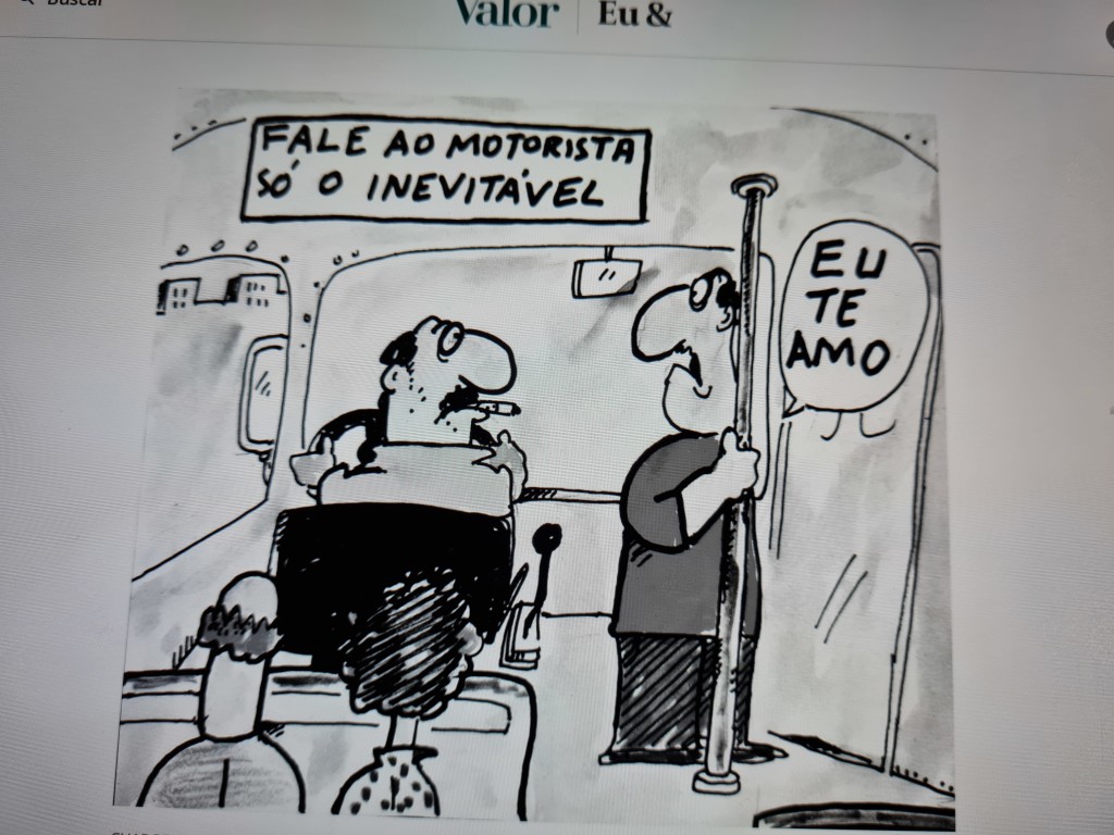 fale com o motoristas somente o indispensável