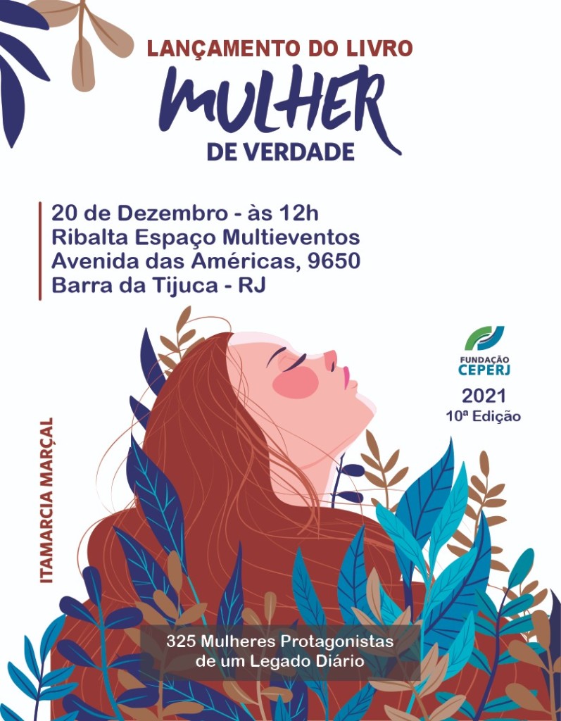 Convite livro Mulher de Verdade