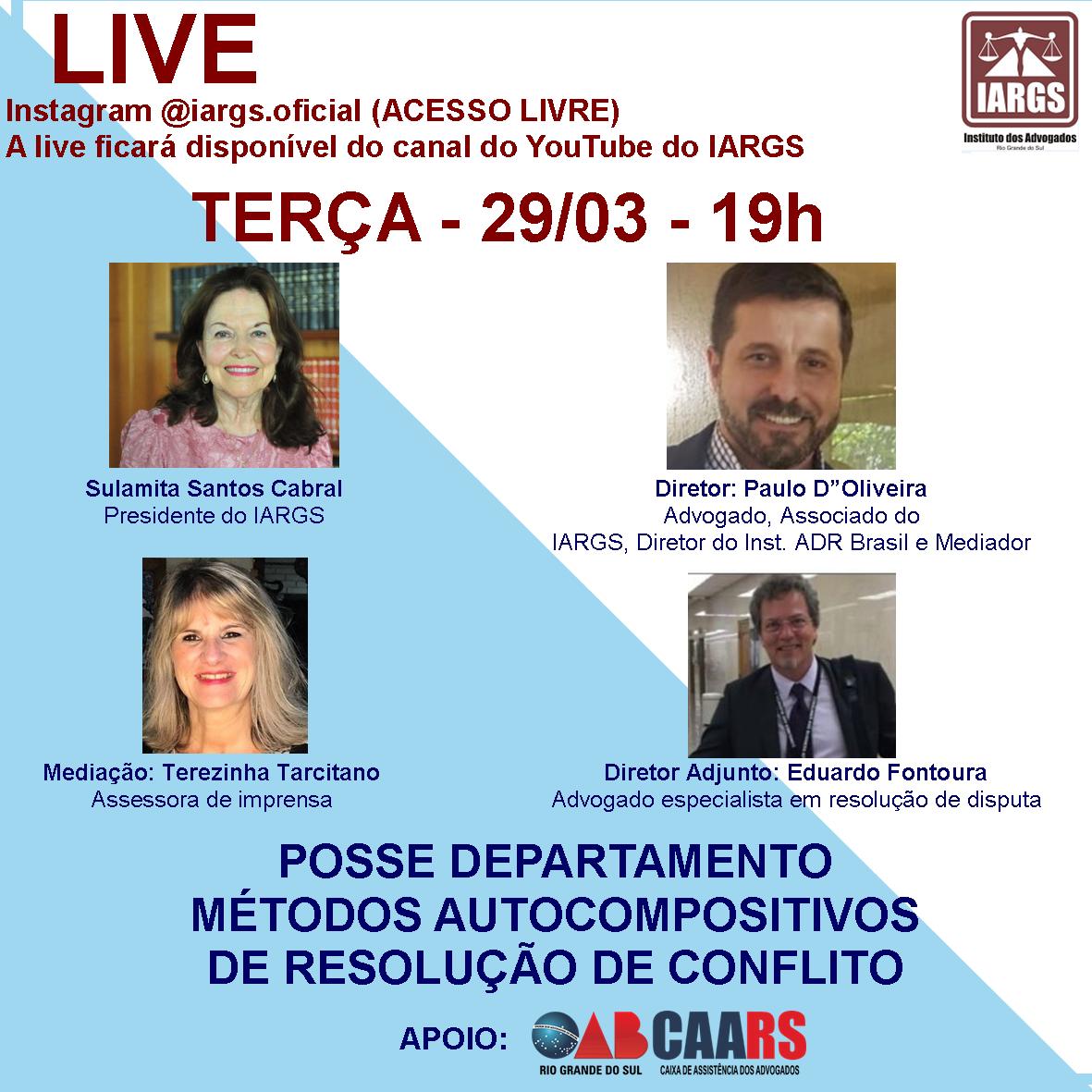 Novo Departamento IARGS