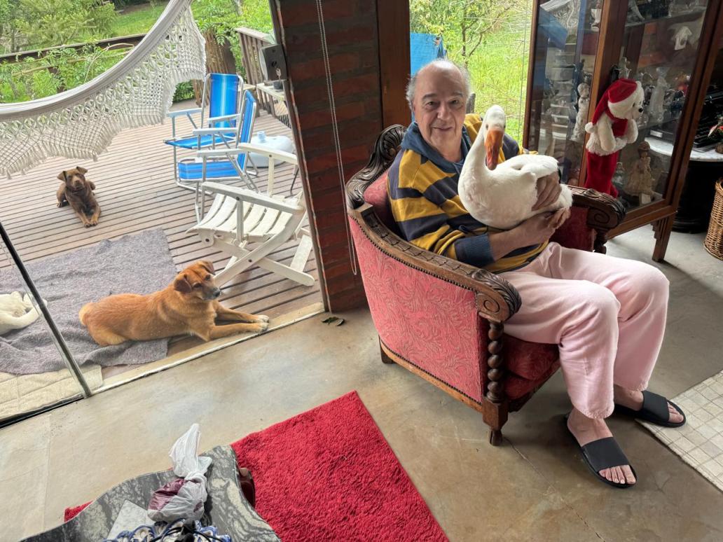 O nome do Pato é Horácio. Crédito José Barrionuevo