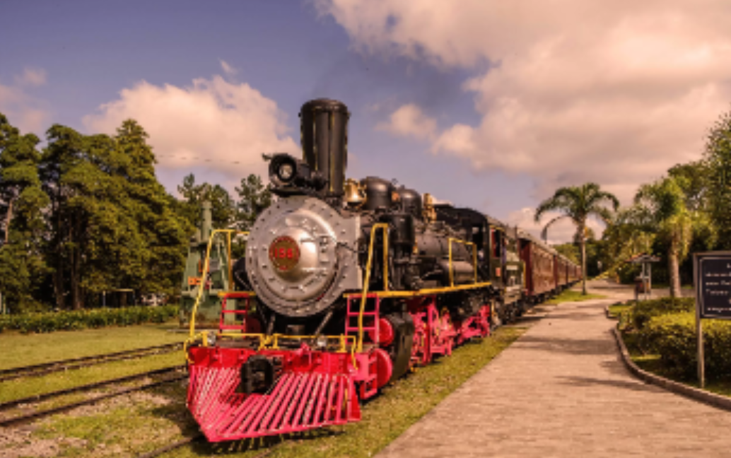 maria fumaça é o trem da giordani turismo