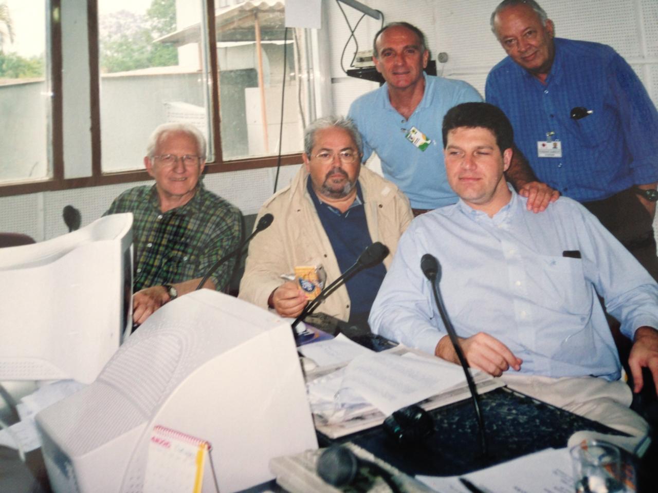 Equipe do jornal gente da Band Tv em POrto Alegre