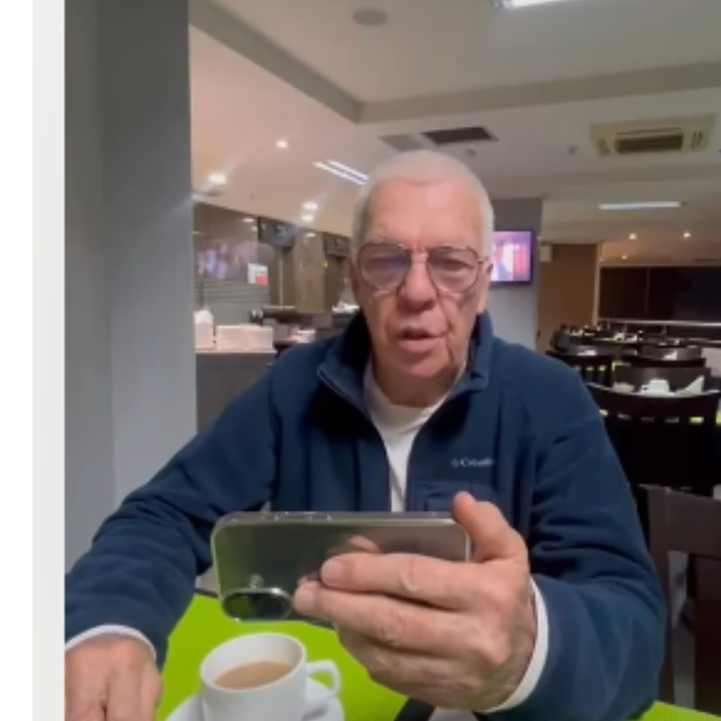 ANTÔNIO Sartori, da empresa Brasoja de Porto Alegre, e estudioso do El Nin̈o